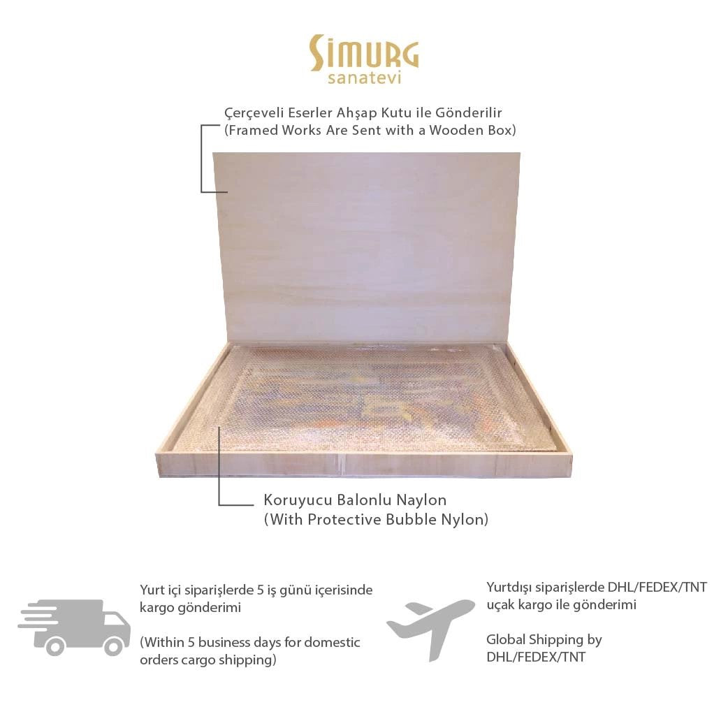 Zamanın Yankıları Yağlı Boya Tablosu