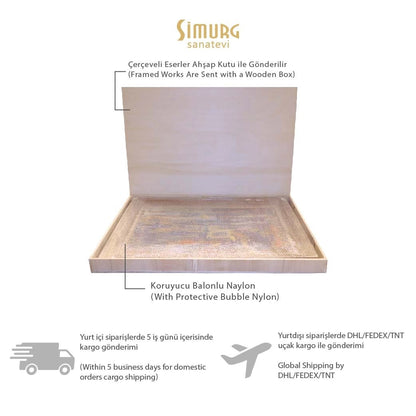 Zamanın Yankıları Yağlı Boya Tablosu