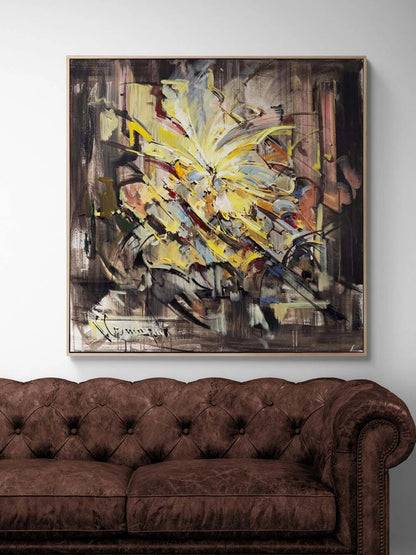 Zamansız Açılım Yağlı Boya Tablosu