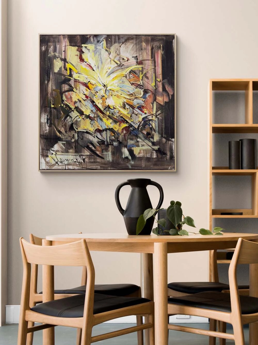 Zamansız Açılım Yağlı Boya Tablosu