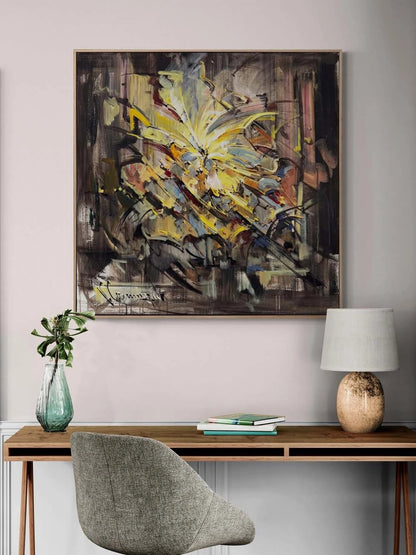 Zamansız Açılım Yağlı Boya Tablosu