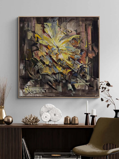 Zamansız Açılım Yağlı Boya Tablosu