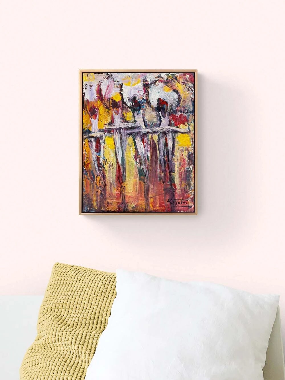 Zarafetin Direnci Yağlı Boya Tablosu