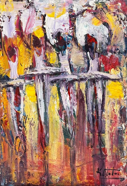 Zarafetin Direnci Yağlı Boya Tablosu