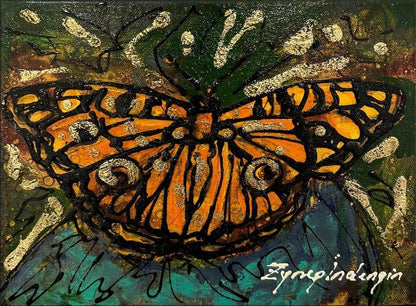 Zarif Misafir Yağlı Boya Tablosu