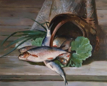 Ziyafet Öncesi Yağlı Boya Tablosu